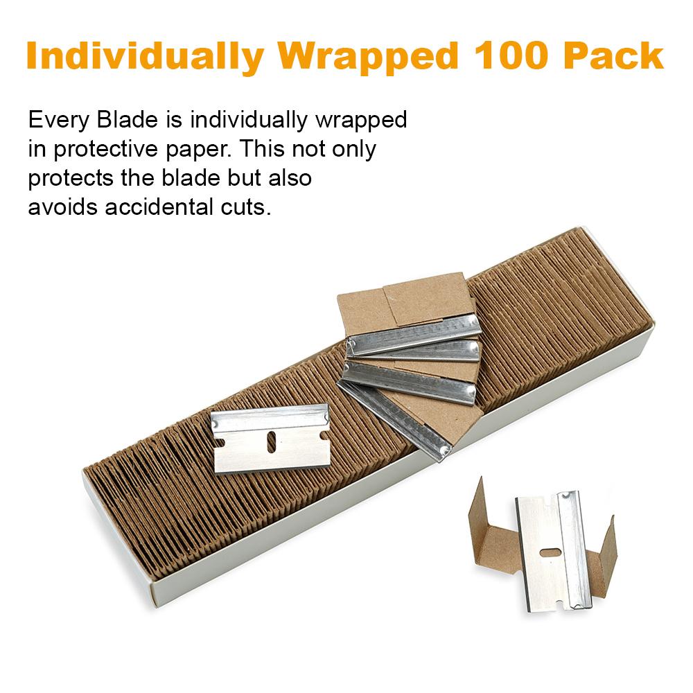 Single Edge Industrial Razor Blades (Box of 100) – KipTip.com